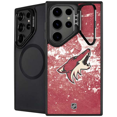 NHL Arizona Coyotes Frozen Galaxy S25 Ultra Kickstand Case